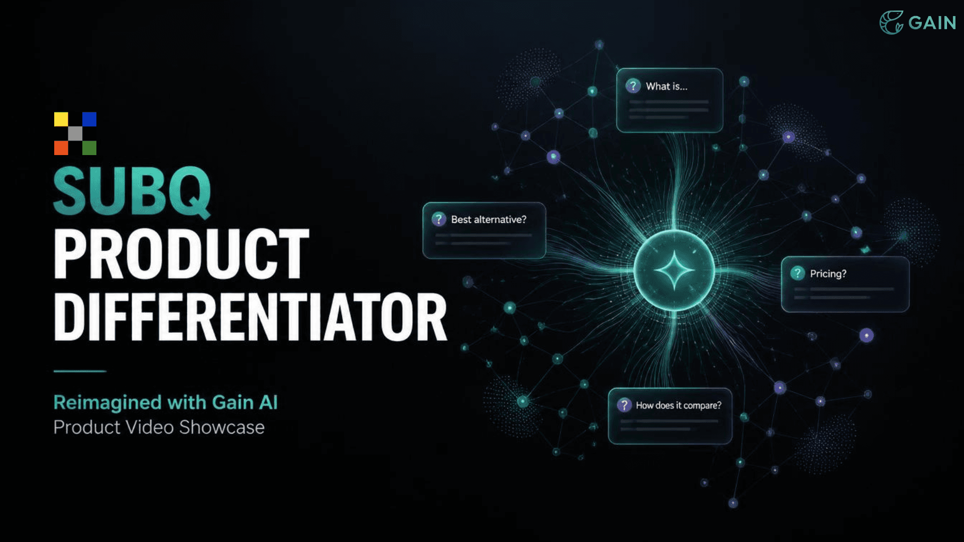 SubQ Product Differentiator